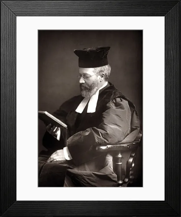 Framed Print : Hermann Adler (1839-1911), German-born Chief Rabbi of the British Empire, c1894