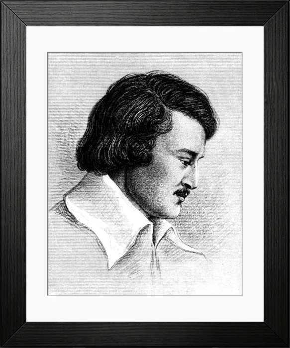 Framed Print : Louis Agassiz (1807-1873), Swiss-born American naturalist and glaciologist, c1826 (1885) Framed Print : Louis Agassiz (1807-1873), Swiss-born American naturalist and glaciologist, c1826 (1885)