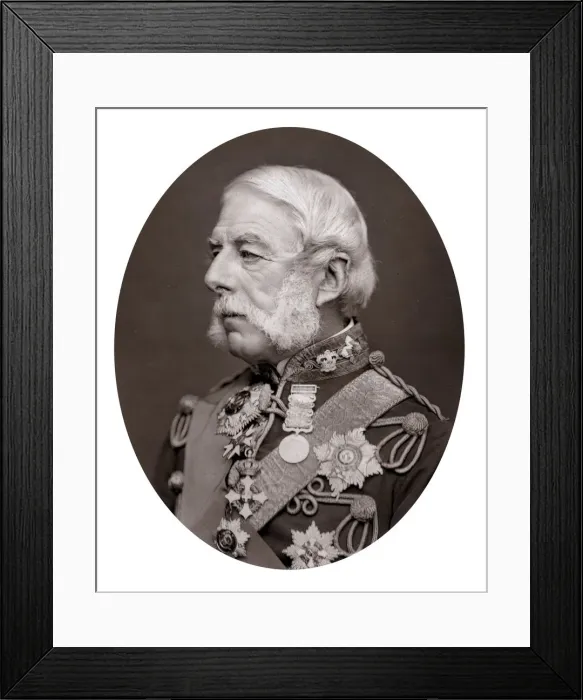 Framed Print : Richard, Baron Airey (1803-1881), English soldier, 1875 Framed Print : Richard, Baron Airey (1803-1881), English soldier, 1875