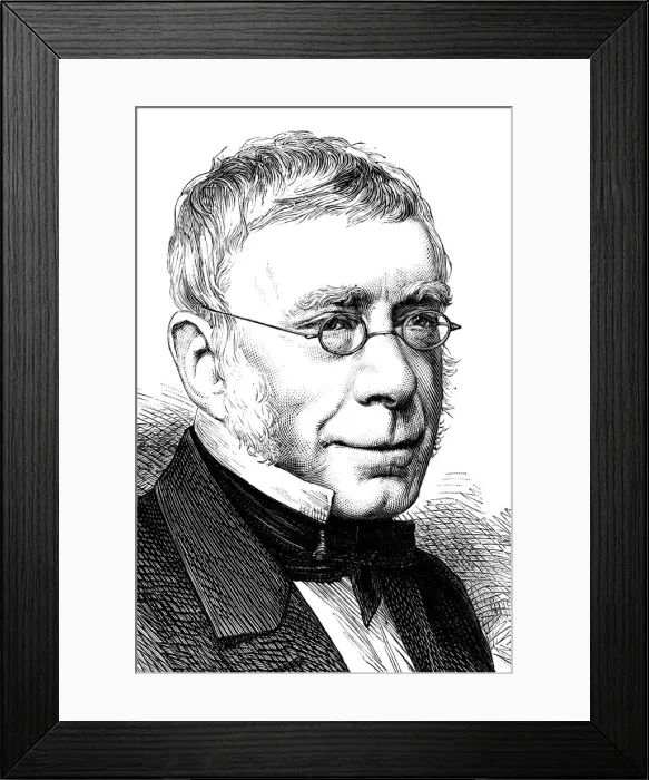 Framed Print : George Biddell Airy (1801-1892), English astronomer and geophysicist, 1892 Framed Print : George Biddell Airy (1801-1892), English astronomer and geophysicist, 1892