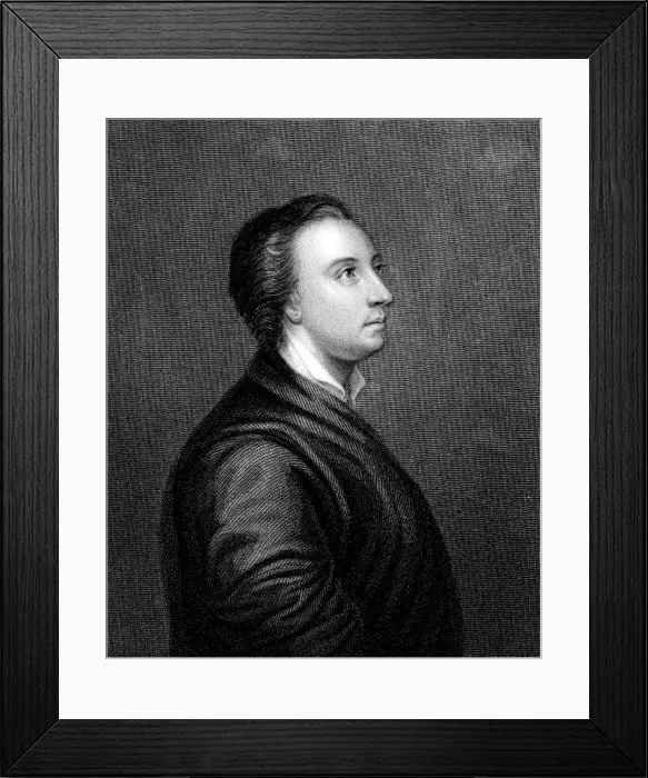 Framed Print : Mark Akenside (1721-1770), English poet and physician Framed Print : Mark Akenside (1721-1770), English poet and physician