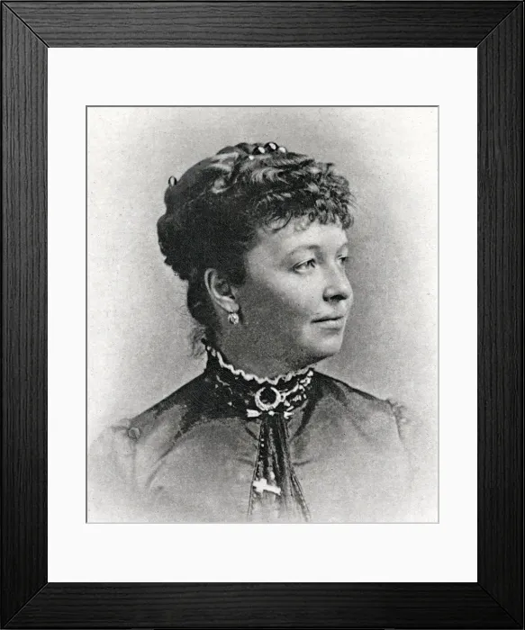 Framed Print : Dame Emma Albani (1852-1930), Canadian opera singer, c1890 Framed Print : Dame Emma Albani (1852-1930), Canadian opera singer, c1890