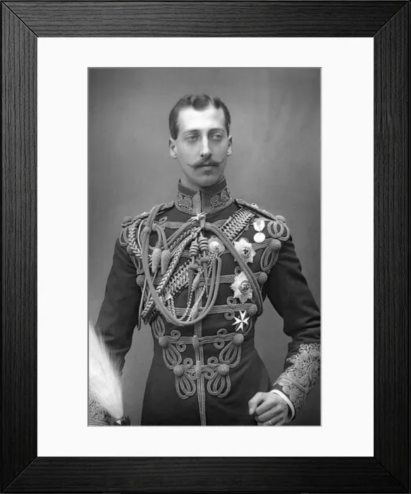 Framed Print : Albert Victor, Duke of Clarence (1864-1892), English prince, c1890 Framed Print : Albert Victor, Duke of Clarence (1864-1892), English prince, c1890