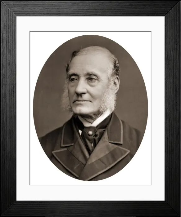 Framed Print : Rutherford Alcock (1809-1897), English army surgeon and diplomat, 1877 Framed Print : Rutherford Alcock (1809-1897), English army surgeon and diplomat, 1877