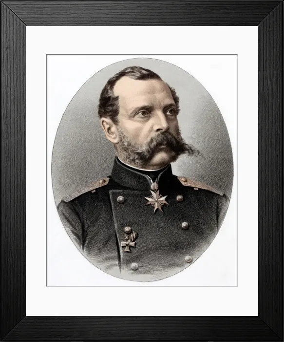 Framed Print : Alexander II (1818-1881), Tsar of Russia from 1855, c1880 Framed Print : Alexander II (1818-1881), Tsar of Russia from 1855, c1880