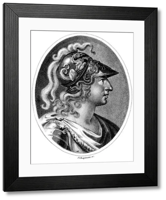 Framed Print : Alexander the Great (356-323 BC), c1800 Framed Print : Alexander the Great (356-323 BC), c1800