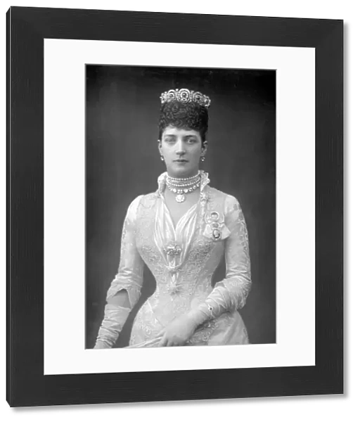 Alexandra (1844-1925), Queen Consort of King Edward VII of Great Britain, c1890