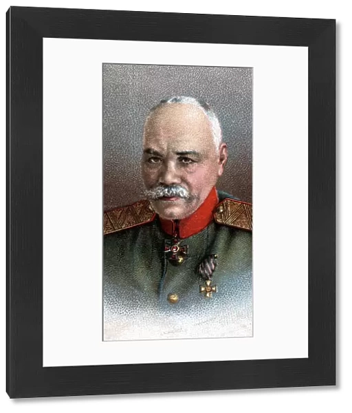 General Mikhail Vasilevich Alexeiev (1857-1918), Russian soldier, 1917