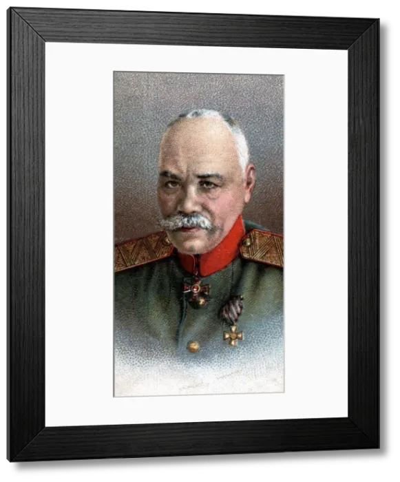 Framed Print : General Mikhail Vasilevich Alexeiev (1857-1918), Russian soldier, 1917 Framed Print : General Mikhail Vasilevich Alexeiev (1857-1918), Russian soldier, 1917