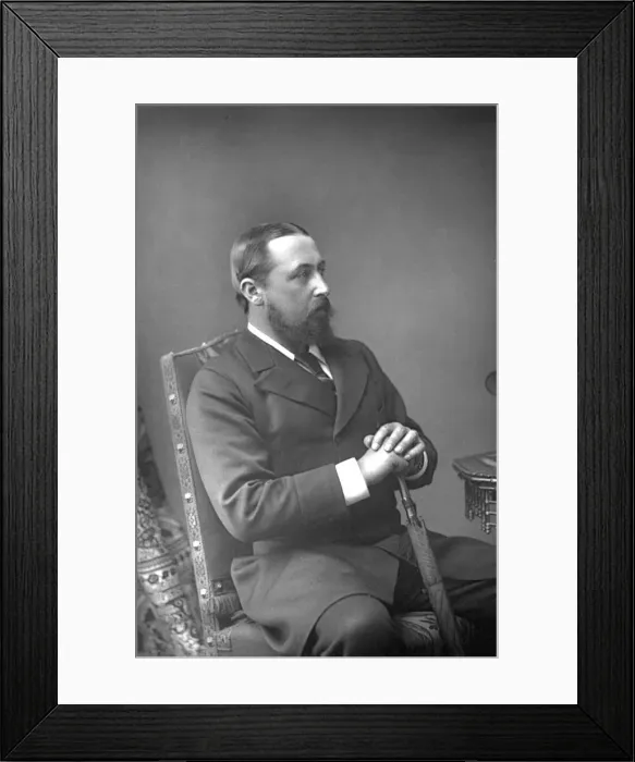 Framed Print : Alfred Ernest Albert, Duke of Edinburgh (1844-1900), British prince, c1890 Framed Print : Alfred Ernest Albert, Duke of Edinburgh (1844-1900), British prince, c1890