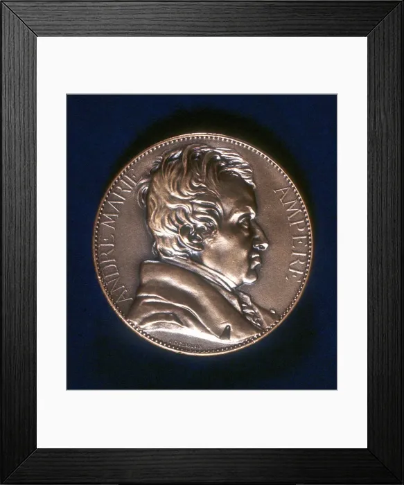 Framed Print : Andre-Marie Ampere (1775-1836), French mathematician and physicist Framed Print : Andre-Marie Ampere (1775-1836), French mathematician and physicist