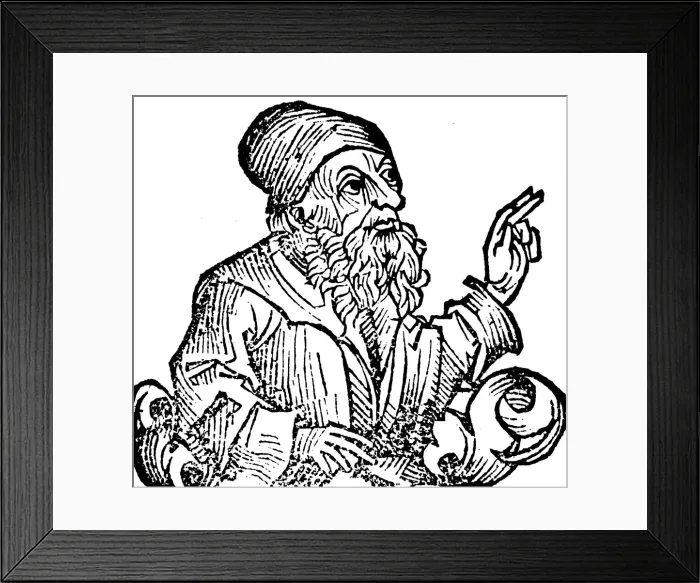 Framed Print : Anaxagoras (c500-428 BC), Ancient Greek philosopher, 1493 Framed Print : Anaxagoras (c500-428 BC), Ancient Greek philosopher, 1493
