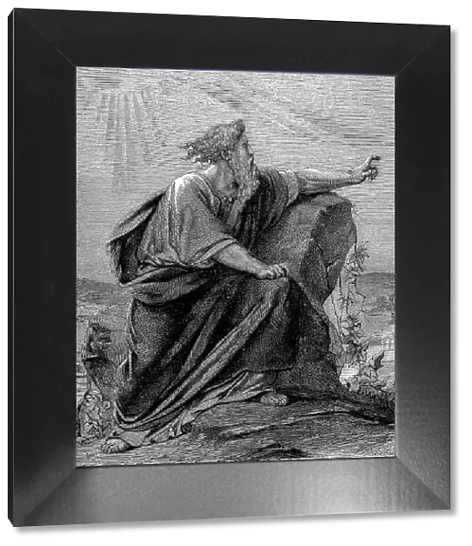 Moses, Old Testament prophet, c1860