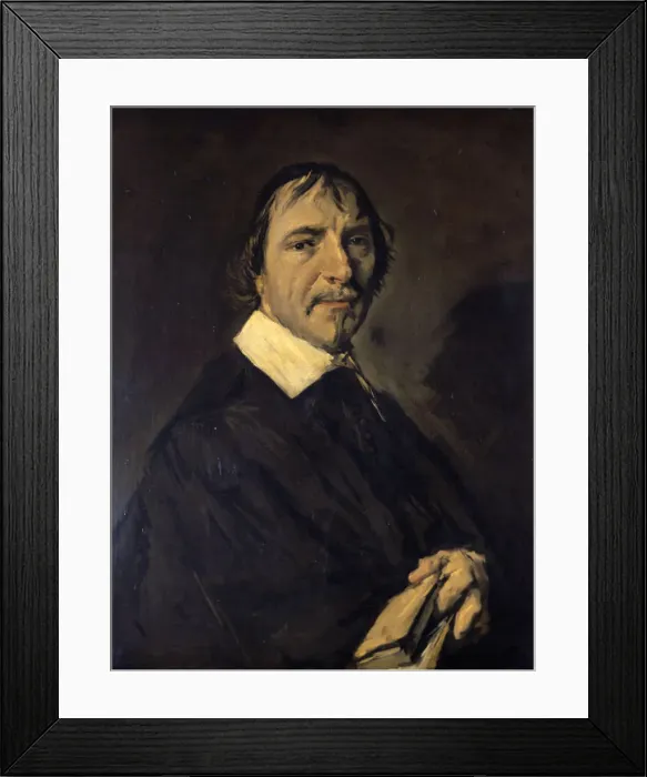 Framed Print : Herman Langelius, c1660. Artist: Frans Hals Framed Print : Herman Langelius, c1660. Artist: Frans Hals
