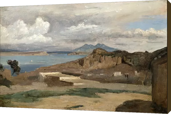 Ischia, seen from Mount Epomeo, 1828. Artist: Jean-Baptiste-Camille Corot