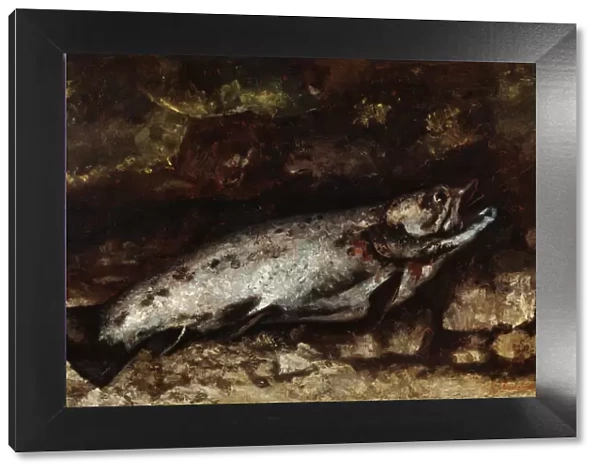 The Trout, 1873. Artist: Gustave Courbet