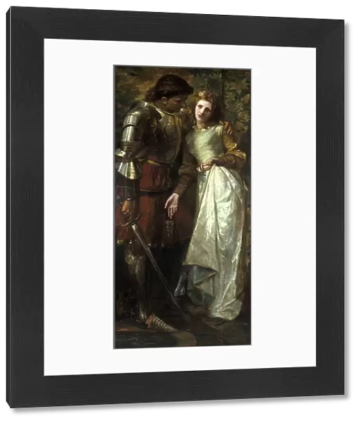 Ophelia and Laertes (or Ophelia Here is Rosemary ), 1879. Artist: William Gorman Wills