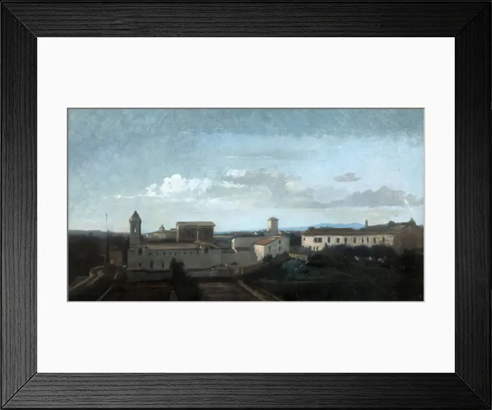 Framed Print : The Church of La Trinite des Monts, Rome, 19th century. Artist: Antoine Auguste Ernest Hebert Framed Print : The Church of La Trinite des Monts, Rome, 19th century. Artist: Antoine Auguste Ernest Hebert