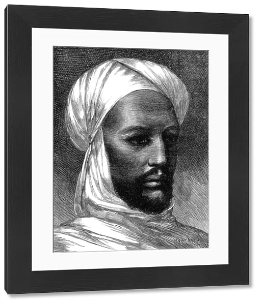 The Mahdi, rebel against Egyptian rule in the Sudan, c1885