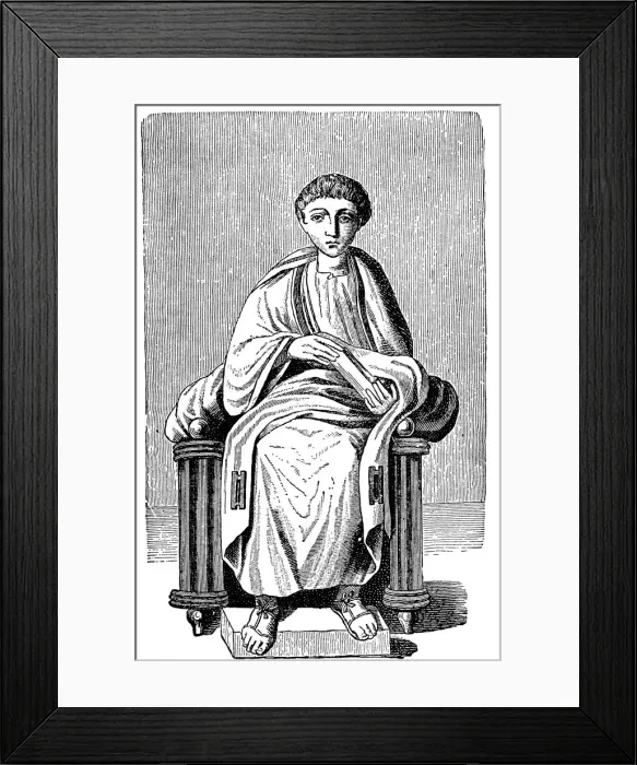 Framed Print : Virgil (79-19 BC), Roman poet Framed Print : Virgil (79-19 BC), Roman poet