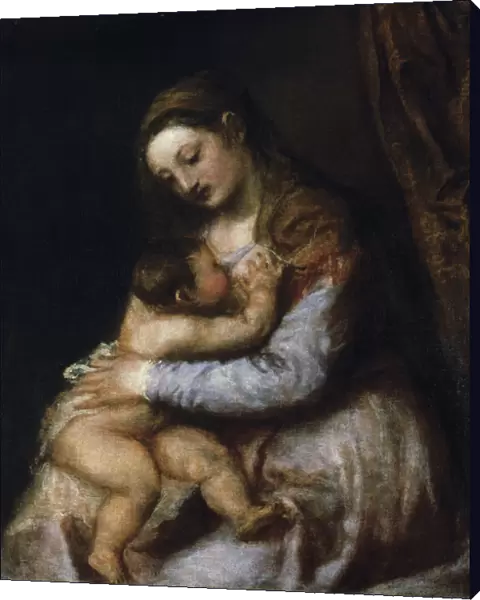 The Virgin and Child, c1570-1576. Artist: Titian