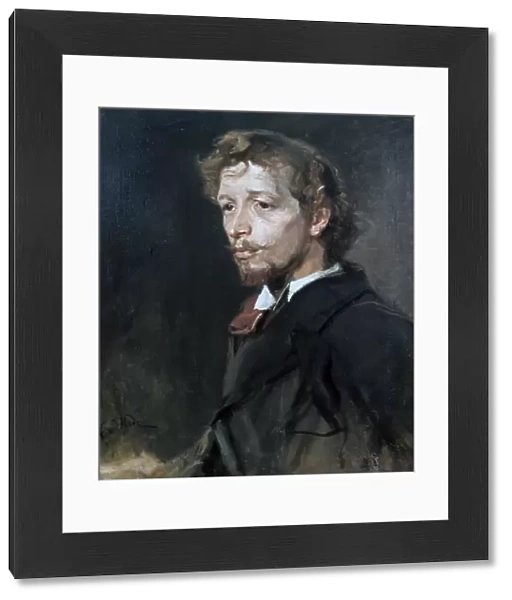 Portrait of a Young Man, c1880. Artist: Fritz Karl Hermann von Uhde