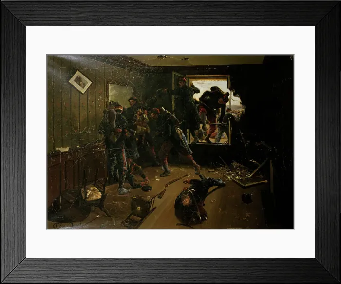 Framed Print : Bry-sur-Marne, late 19th / early 20th century. Artist: Charles Eugene Bunuel Framed Print : Bry-sur-Marne, late 19th / early 20th century. Artist: Charles Eugene Bunuel
