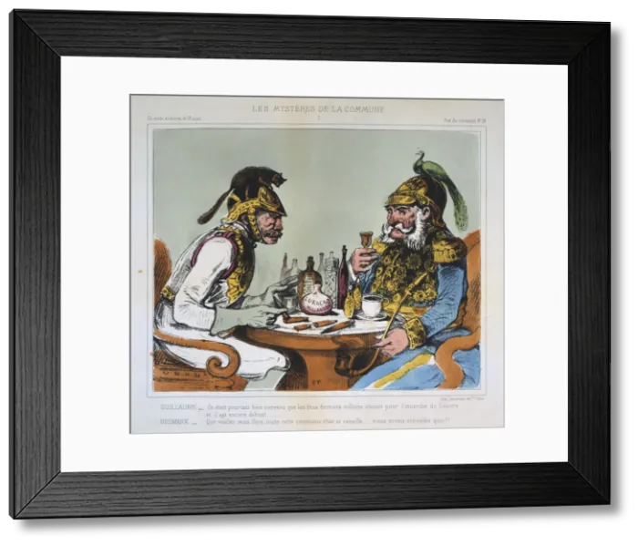 Framed Print : The Mysteries of the Commune, 1871 Framed Print : The Mysteries of the Commune, 1871