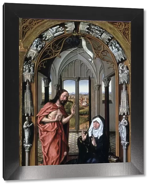 Christ Appearing to His Mother, c1440. Artist: Rogier Van der Weyden