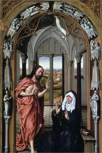 Christ Appearing to His Mother, c1440. Artist: Rogier Van der Weyden