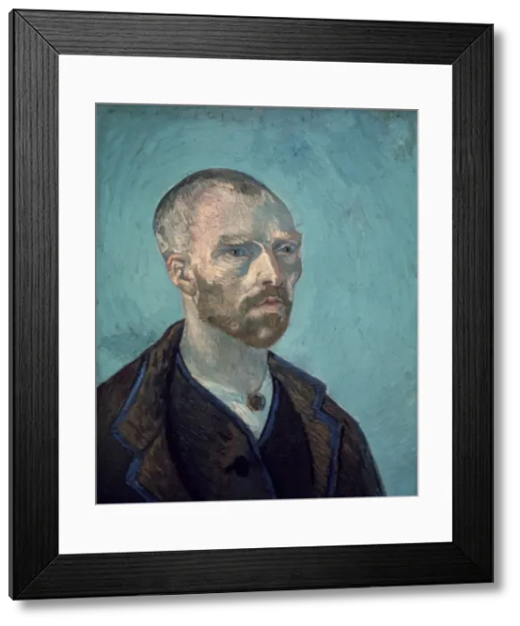 Framed Print : Self Portrait, 1888. Artist: Vincent van Gogh Framed Print : Self Portrait, 1888. Artist: Vincent van Gogh