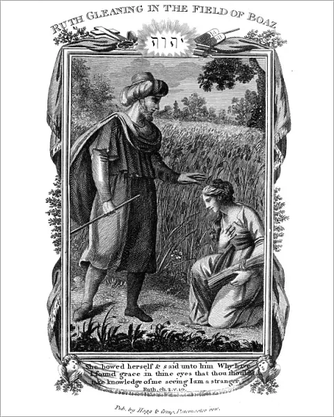 Ruth Gleaning in the Field of Boaz, c1804