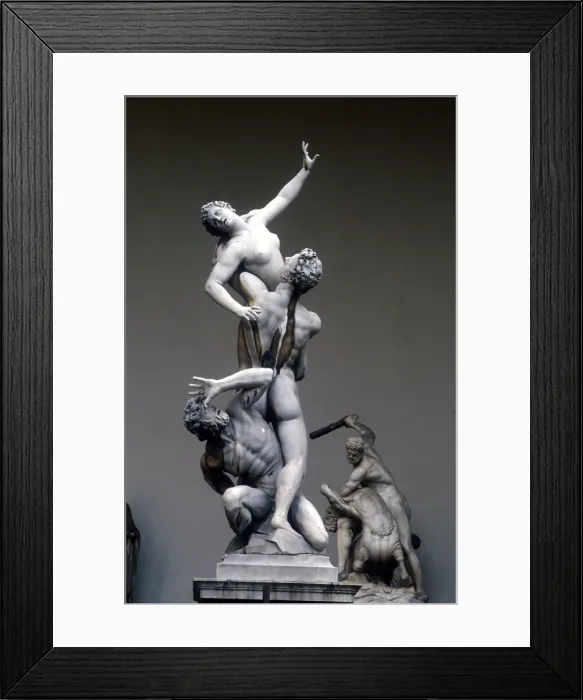 Framed Print : Rape of the Sabine women Framed Print : Rape of the Sabine women