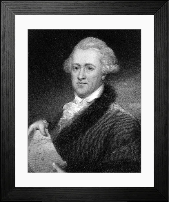 Framed Print : William Herschel (1738-1822), German-born English astronomer Framed Print : William Herschel (1738-1822), German-born English astronomer