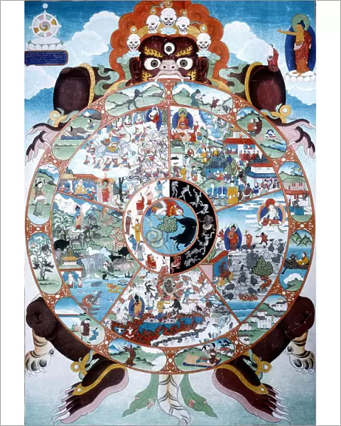 The Wheel of Life, Tibet, 19th-20th century