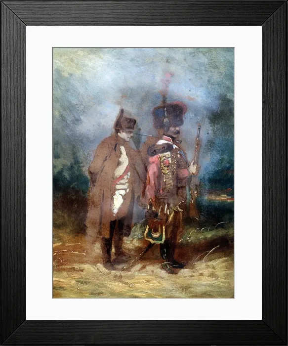 Framed Print : The Emperor Napoleon I during the French Campaign, 1814 Framed Print : The Emperor Napoleon I during the French Campaign, 1814