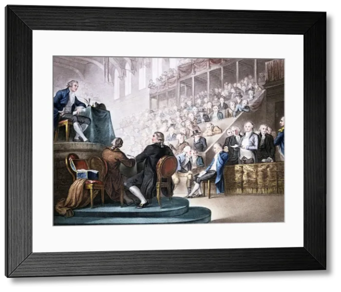 Framed Print : Louis XVI at the Bar of the National Convention, December 26th 1792 (1796) Framed Print : Louis XVI at the Bar of the National Convention, December 26th 1792 (1796)