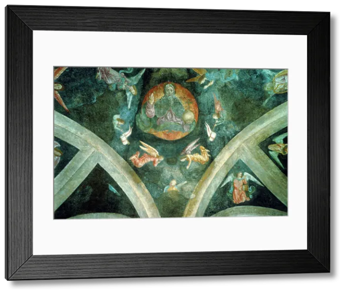 Framed Print : The Eternal Father, early 16th century Framed Print : The Eternal Father, early 16th century