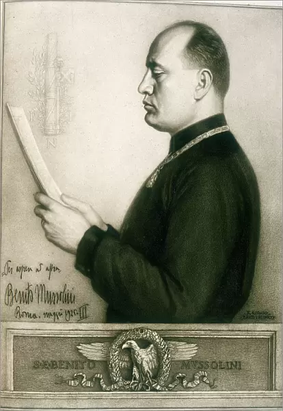Benito Mussolini, 1925