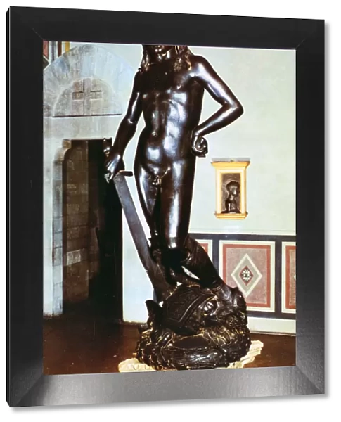 Bronze statue of David, c1430-1440. Artist: Donatello