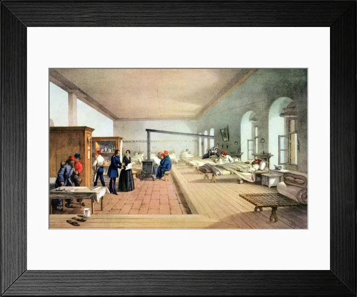 Framed Print : Florence Nightingale (1820-1910), English nursing pioneer and hospital reformer Framed Print : Florence Nightingale (1820-1910), English nursing pioneer and hospital reformer