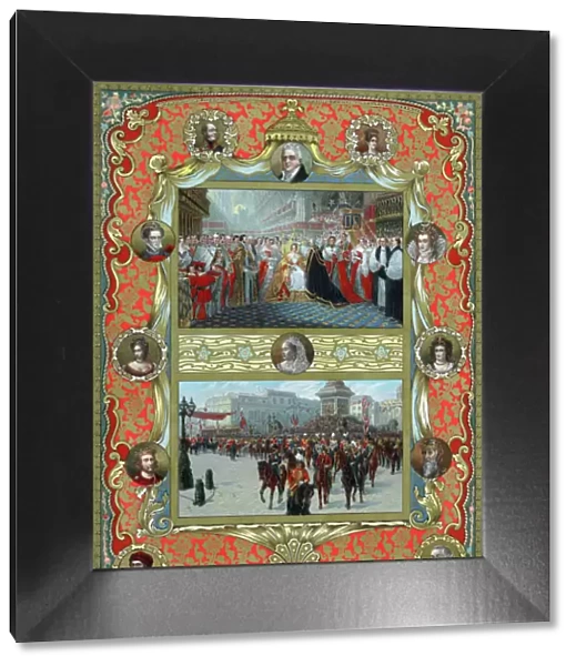Queen Victorias coronation, 1837 and Golden Jubilee, 1887