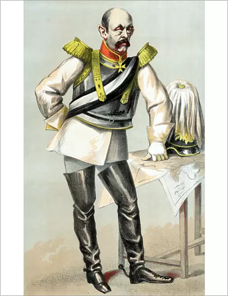Count Otto von Bismarck, Prusso-German statesman, 1870