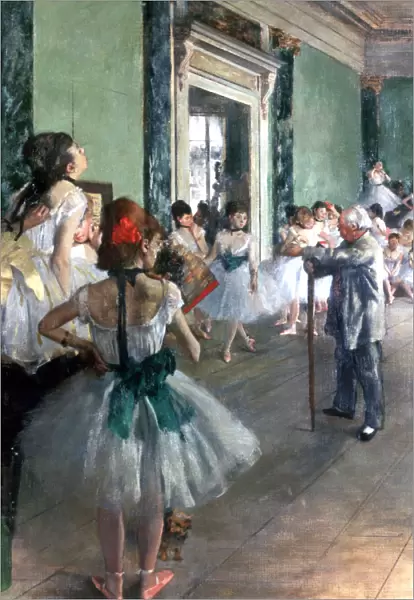 Dance Class, 1874. Artist: Edgar Degas