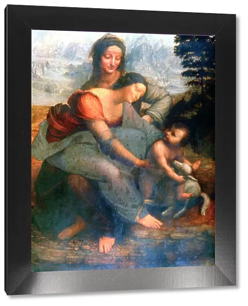 Virgin and Child with St Anne, 1502-1516. Artist: Leonardo da Vinci
