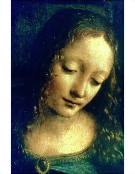 Madonna of the Rocks (detail), 1482-1486. Artist: Leonardo da Vinci