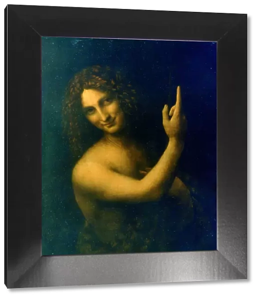 St John the Baptist, 1513-1516. Artist: Leonardo da Vinci