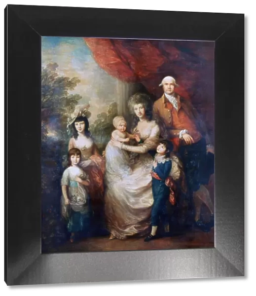 The Baillie Family, c1784. Artist: Thomas Gainsborough