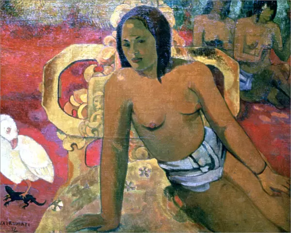 Vairumati, 1896. Artist: Paul Gauguin