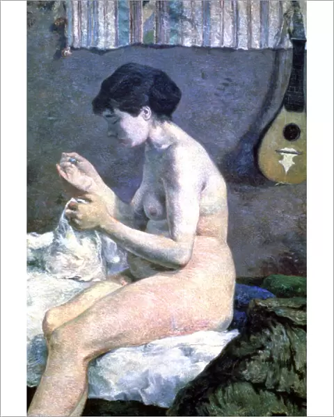 Study of a Nude, 1880. Artist: Paul Gauguin
